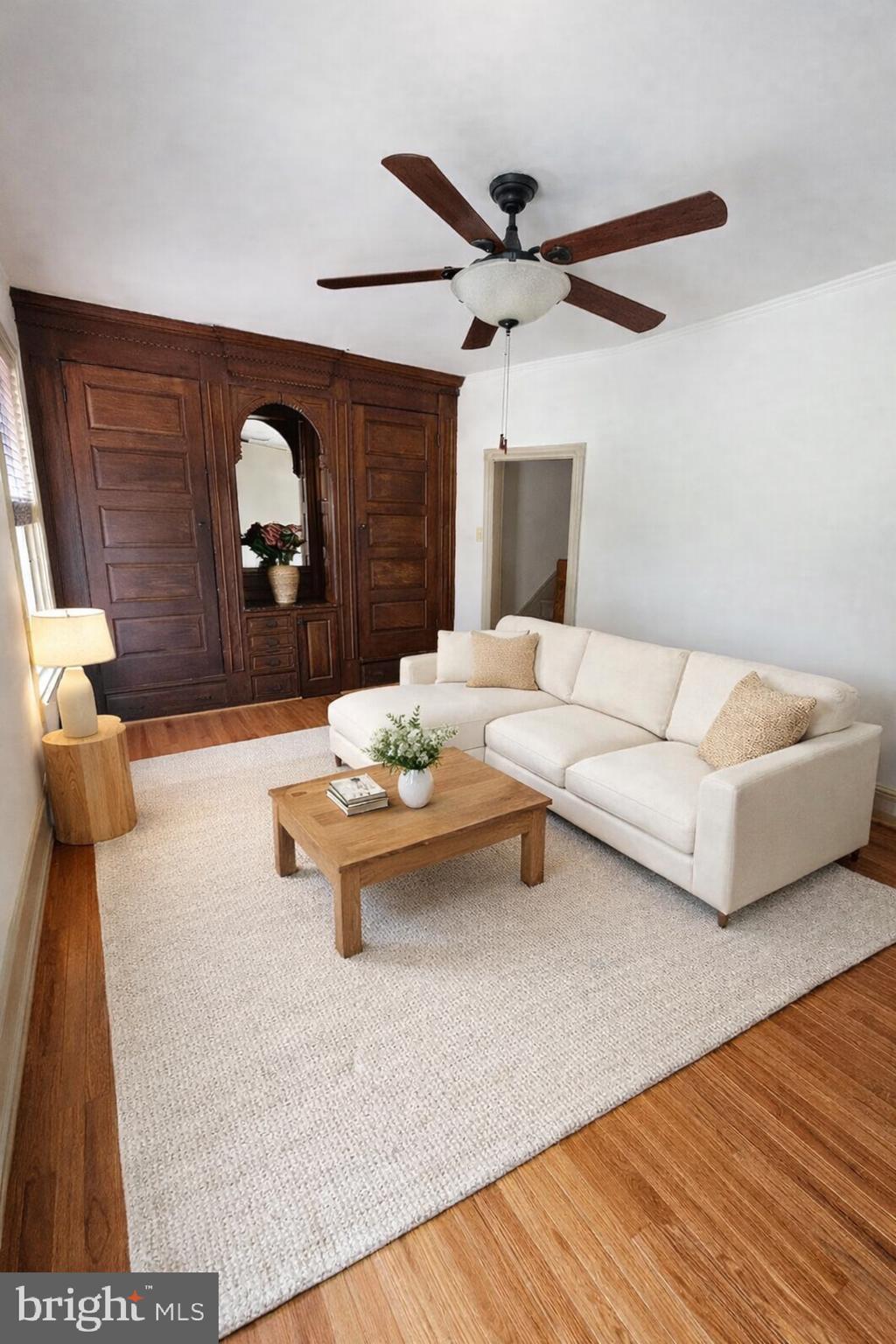 4356 Manayunk Avenue, Unit 2 Philadelphia, PA 19128 - Photo 11 of 43 a living room with furniture and a fireplace