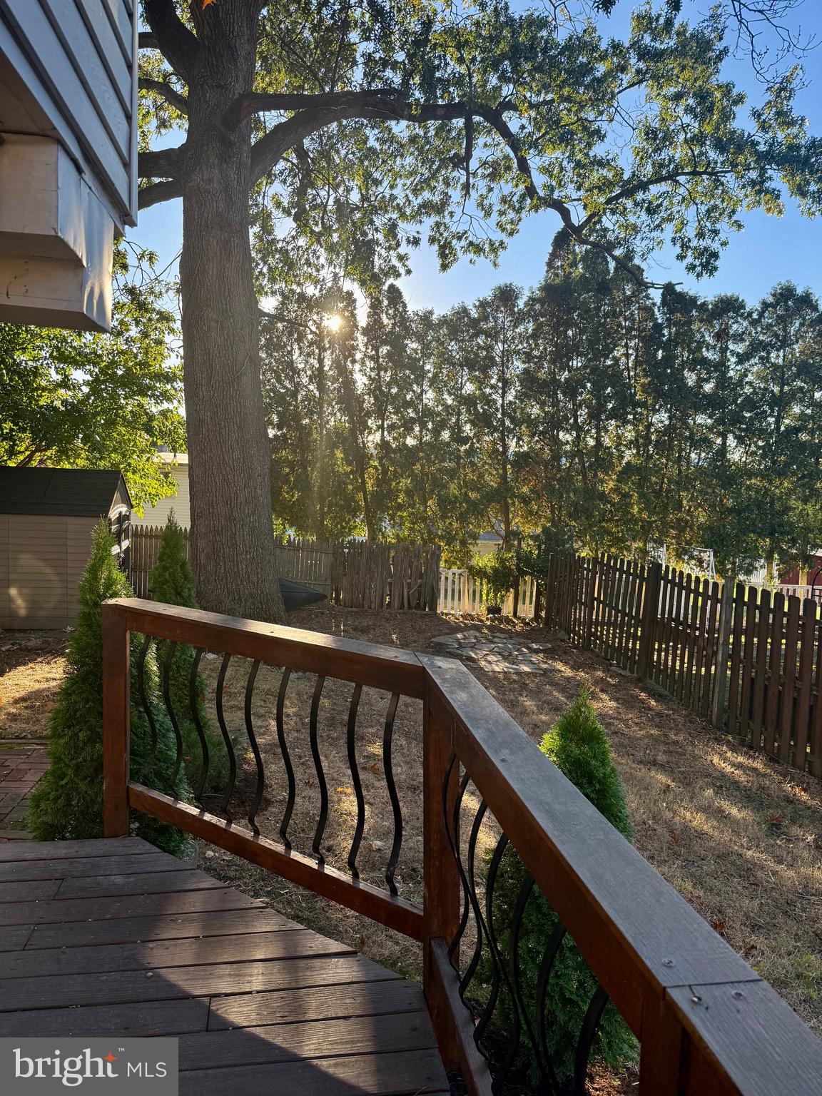3124 Gray Street Reading, PA 19605 - Photo 6 of 13 a balcony with wooden floor