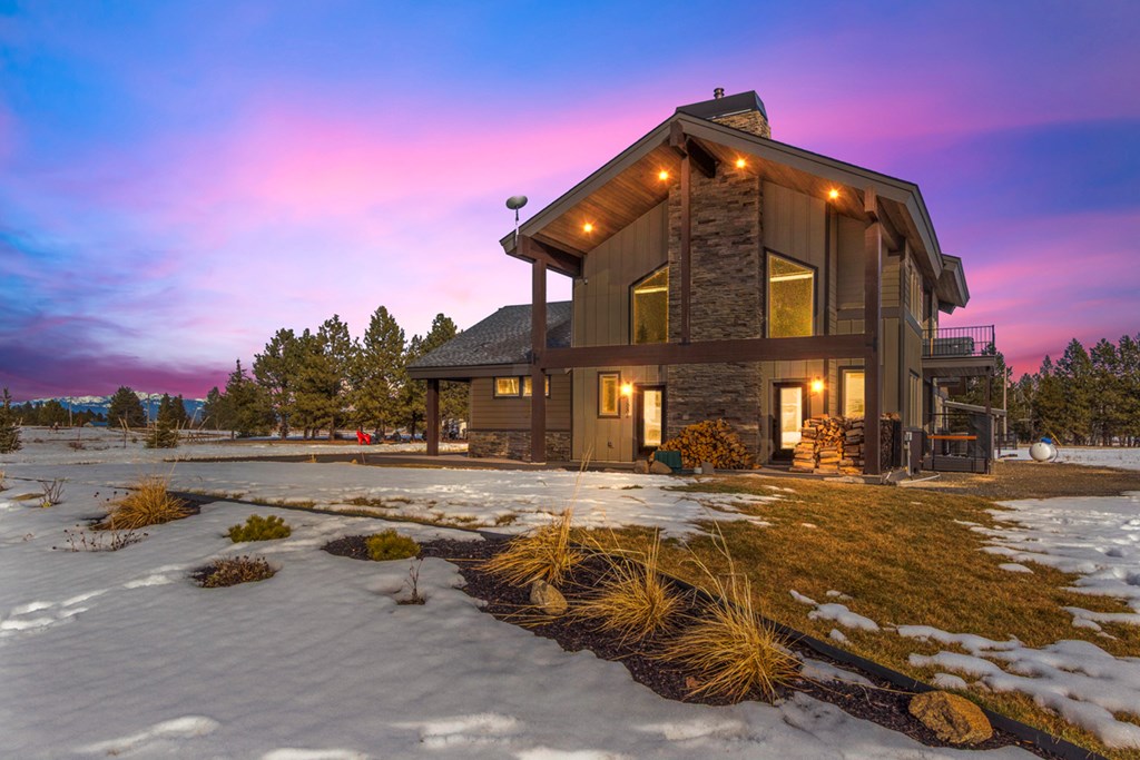 1884 Little Pine Road Donnelly, ID 83615 - Photo 44 of 45 Sunset at Home