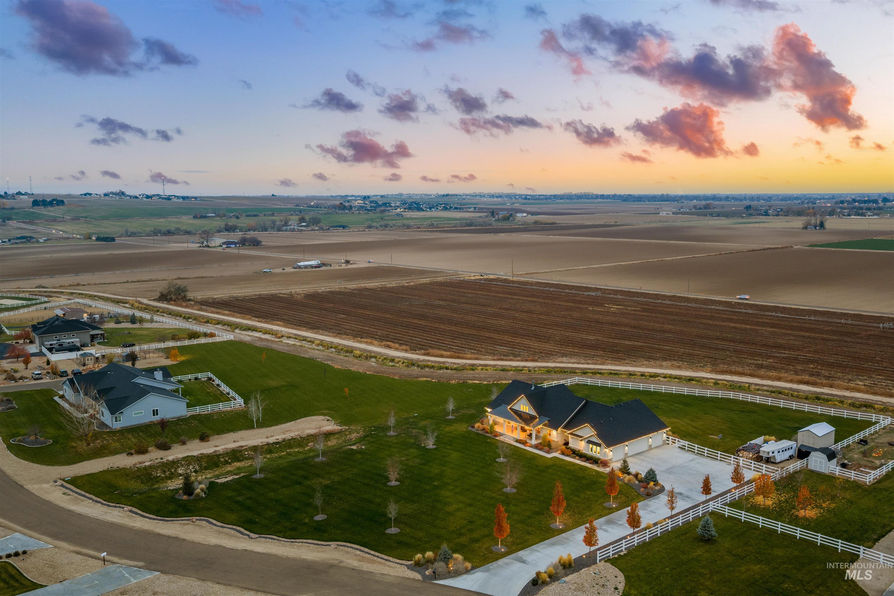 12334 Rivendell Court Nampa, ID 83686 - Photo 3 of 50 View of rural area featuring large plots for crops