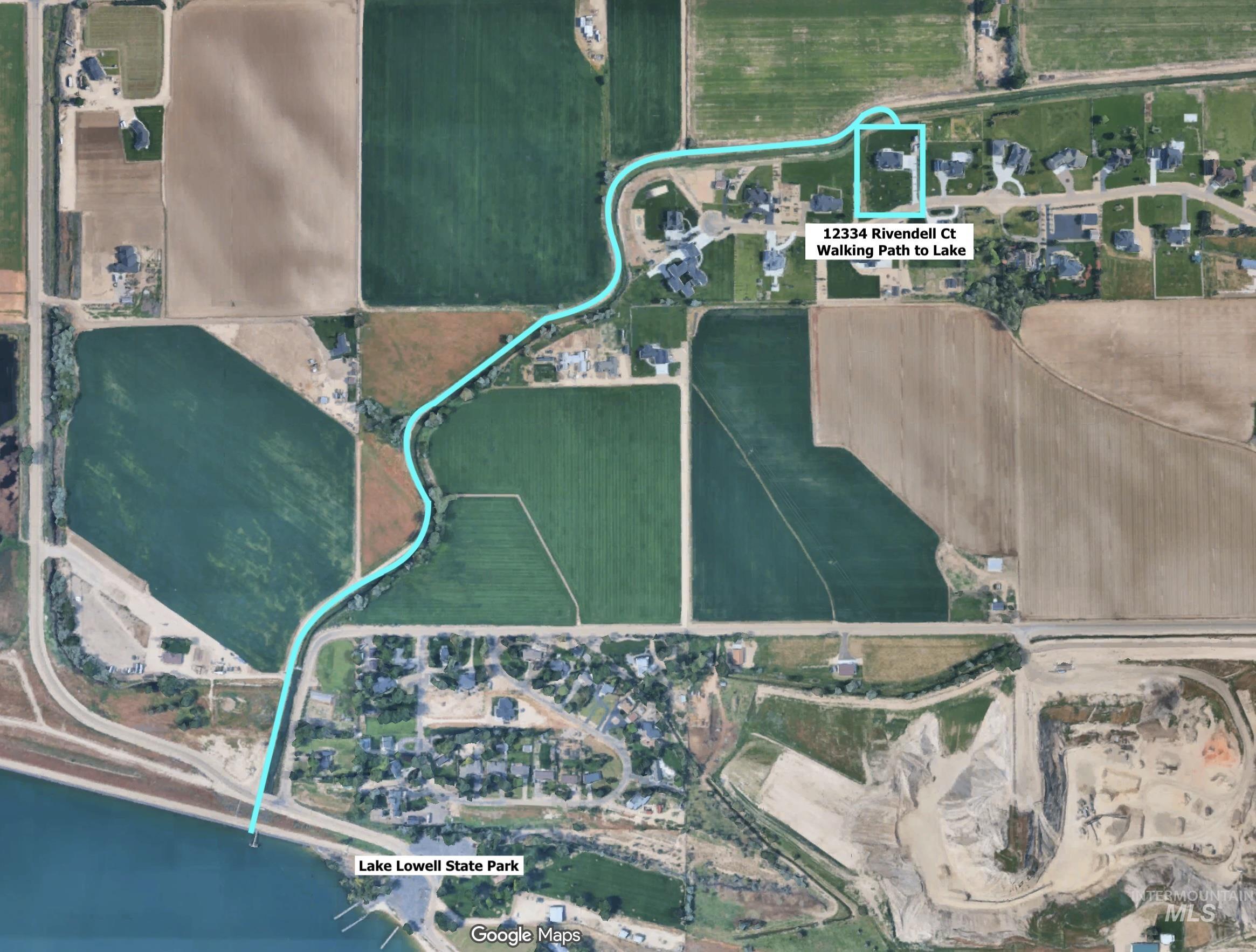 12334 Rivendell Court Nampa, ID 83686 - Photo 7 of 50 Aerial overview of property's location