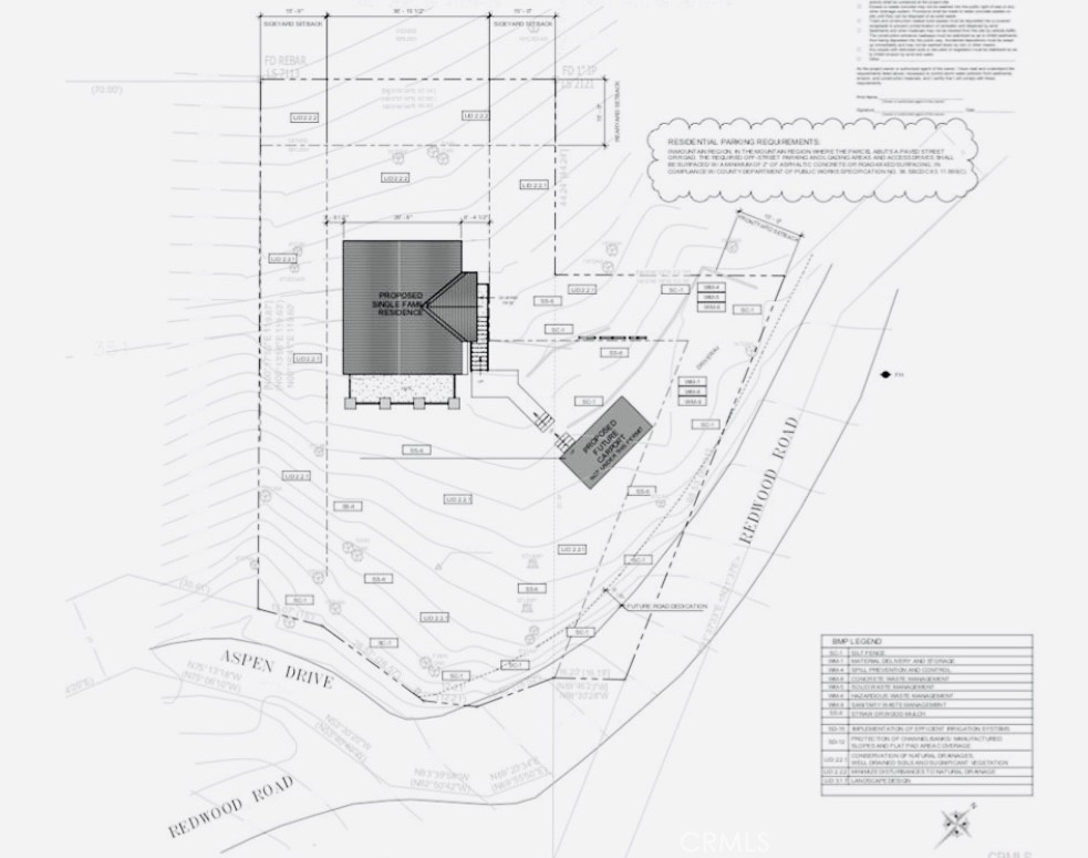 508 Redwood Road Cedar Glen, CA 92321 - Photo 12 of 12 a bathroom with a sink and a mirror