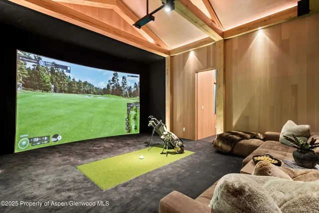 a room with gym equipment