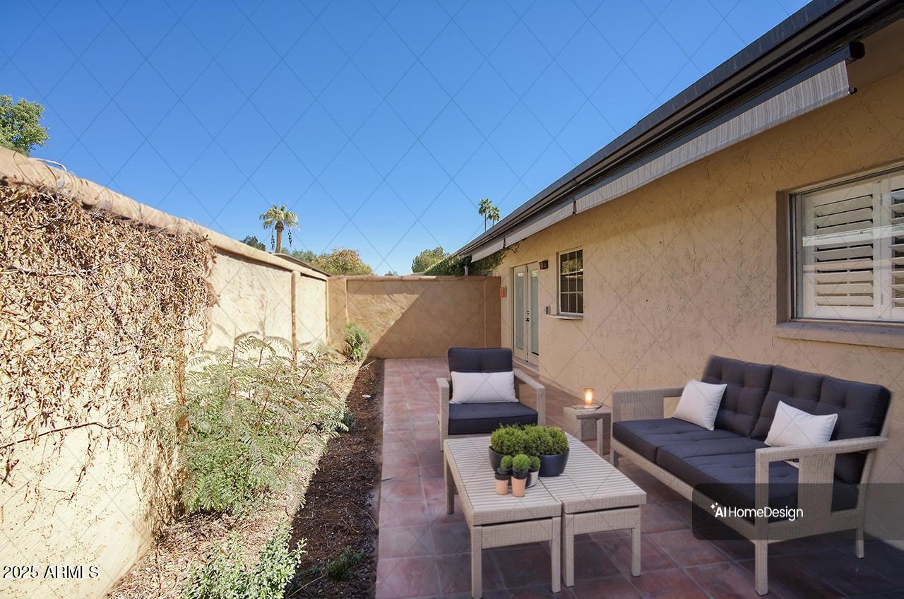1320 East Bethany Home Road, Unit 24 Phoenix, AZ 85014 - Photo 12 of 16 Patio Virtually Staged