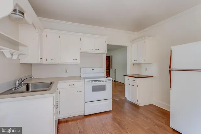 a view of a room that has a window in it