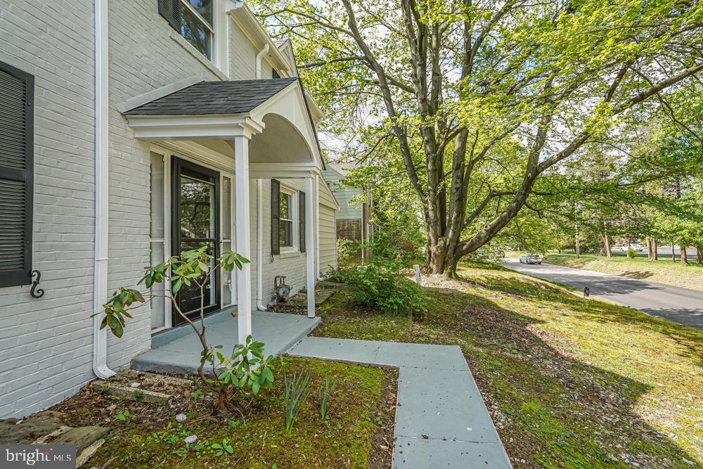 644 Meetinghouse Road Elkins Park, PA 19027 - Photo 4 of 39 Charming entrance with lush greenery.