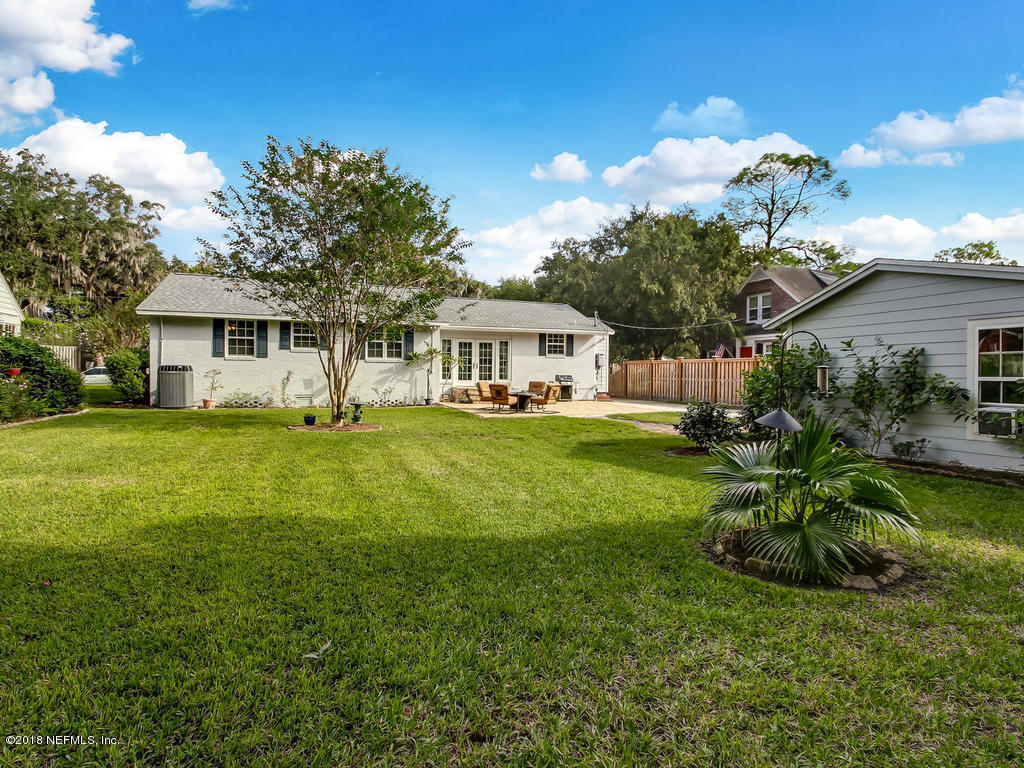 1316 Greenridge Road Jacksonville, FL 32207 - Photo 25 of 43 Backyard ~ View 2