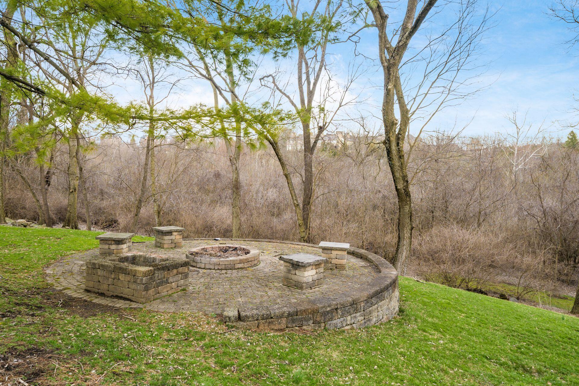 6028 Dublin Road Dublin, OH 43017 - Photo 72 of 91 Backyard Firepit