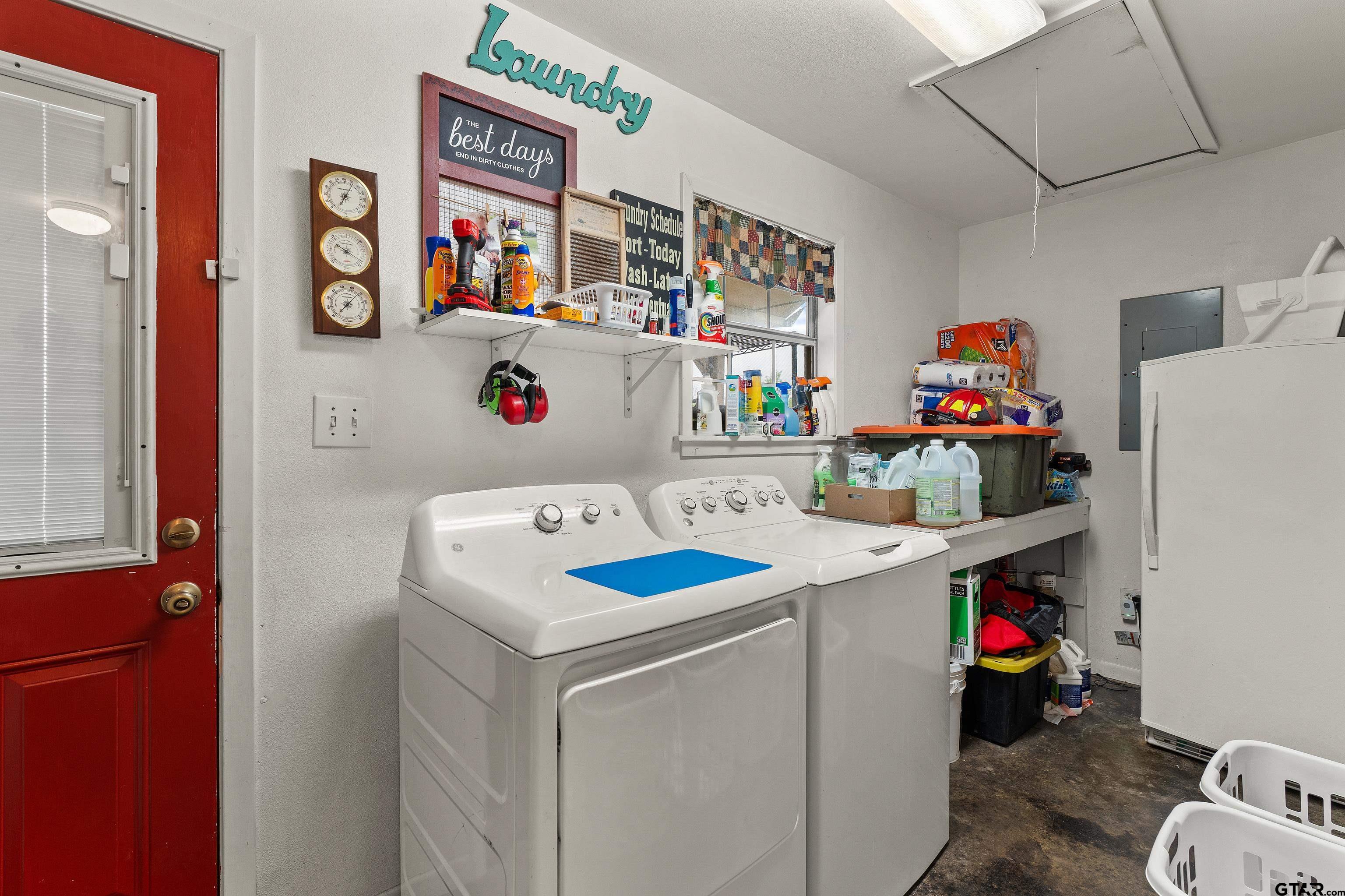 8550 New Hope Road Gilmer, TX 75645 - Photo 9 of 12 a room with storage and utility