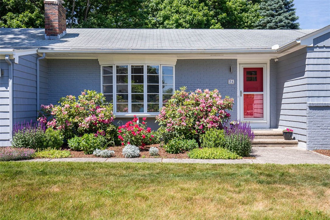 71 Primrose Hill Road Barrington, RI 02806 - Photo 2 of 49 Beautiful Gardens welcome you in.
