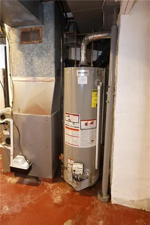 a view of water heater room