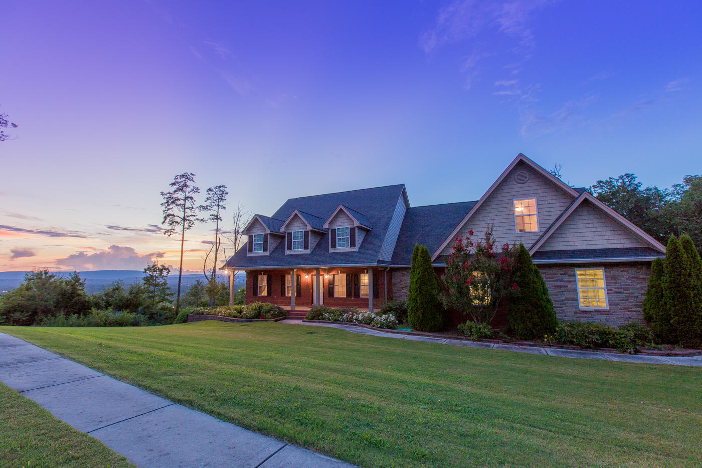 120 North Pointe Road Ringgold, GA 30736 - Photo 1 of 27 Twilight