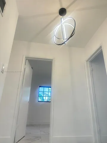 a close view of decorative light in a hallway