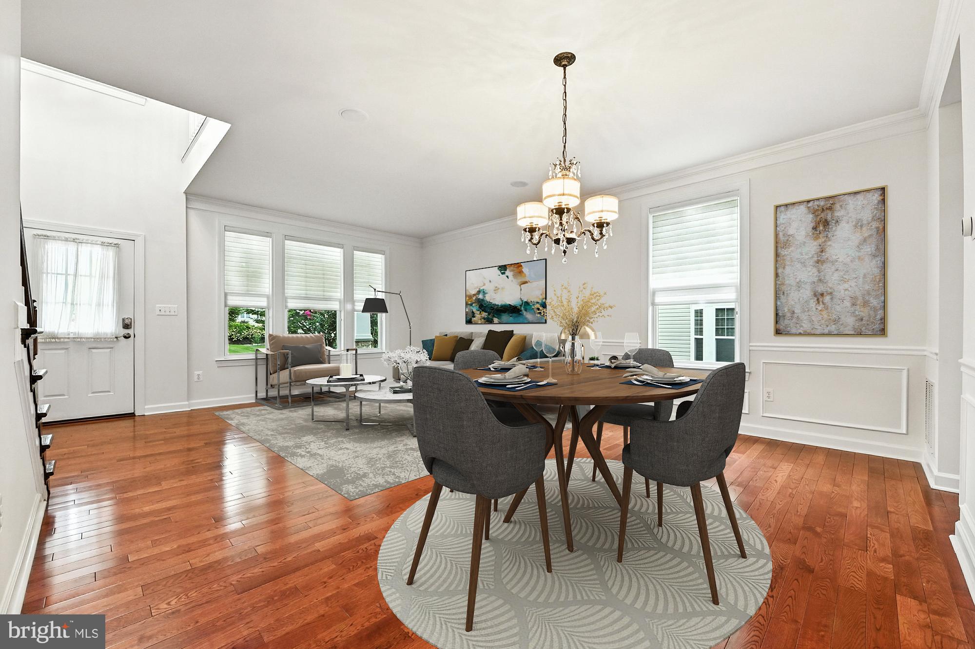 1901 Eamons Way Annapolis, MD 21401 - Photo 5 of 64 a view of a dining room with furniture window and wooden floor