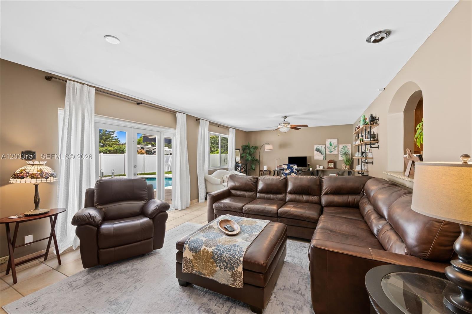 1925 North 39th Avenue Hollywood, FL 33021 - Photo 14 of 20 a living room with furniture and a couch