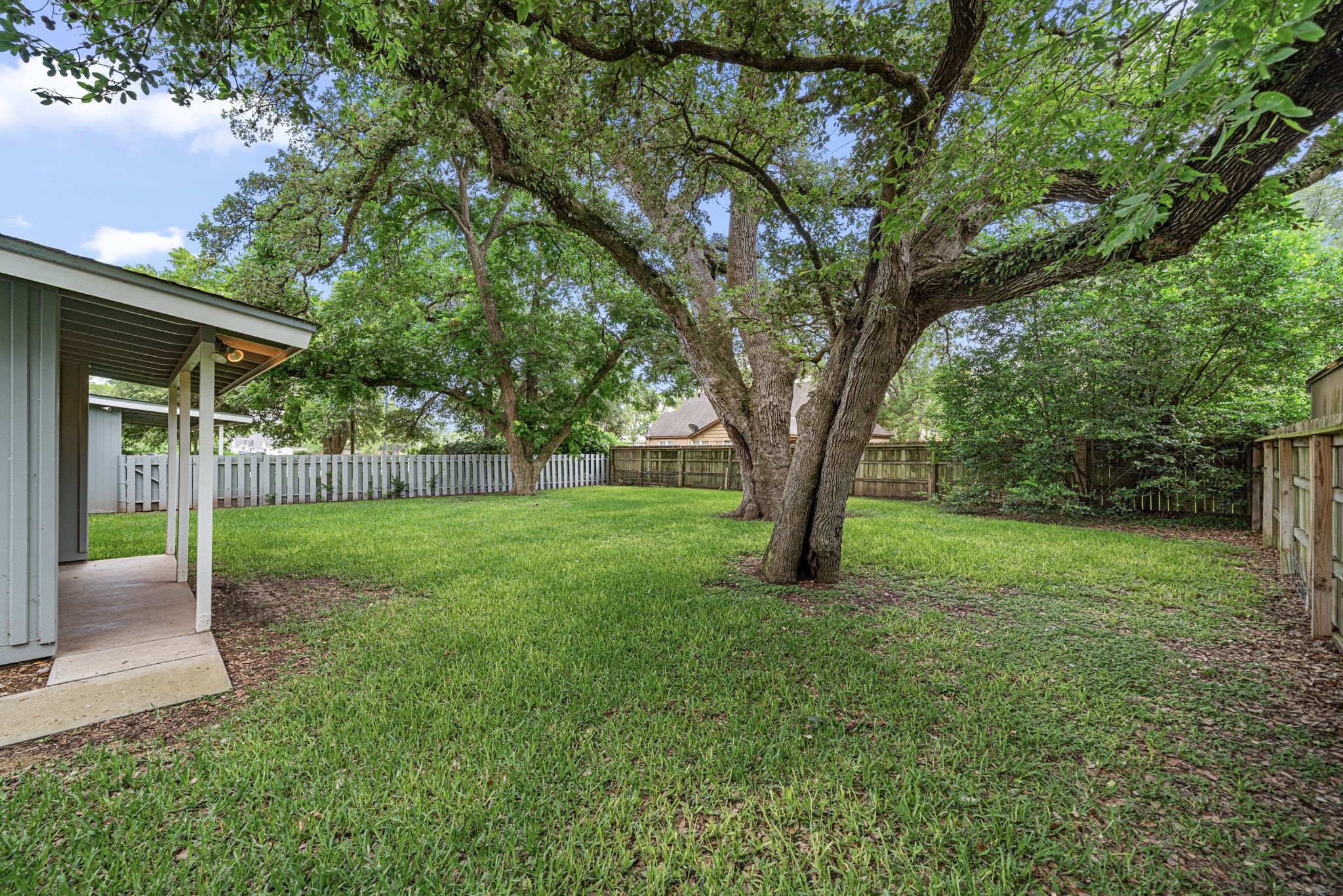 1908 Milam Street Columbus, TX 78934 - Photo 39 of 39 a view of a garden with a tree