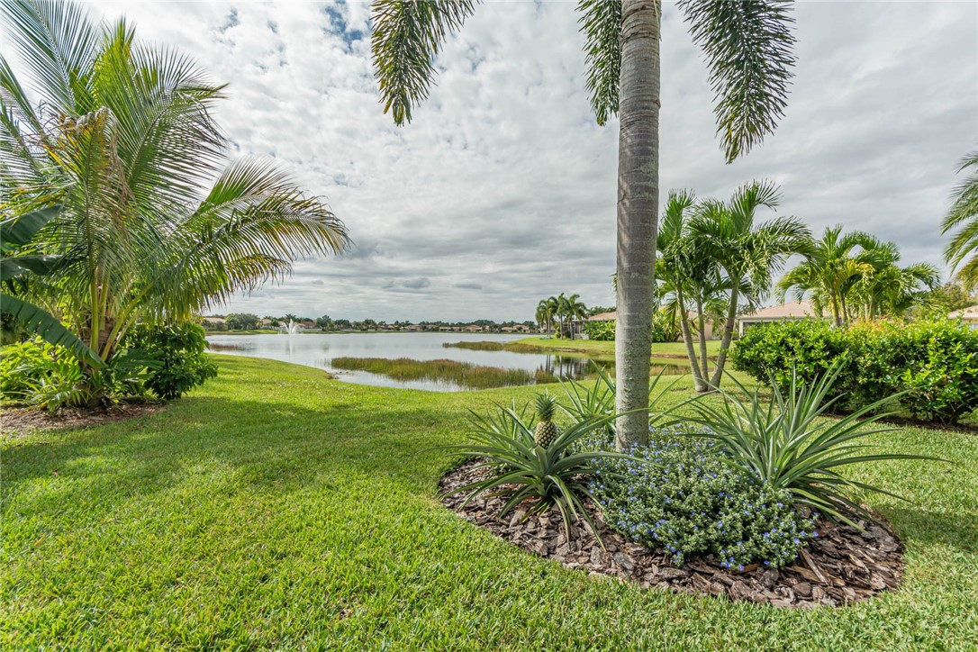 5952 Spanish River Road Fort Pierce, FL 34951 - Photo 29 of 35 a view of a garden