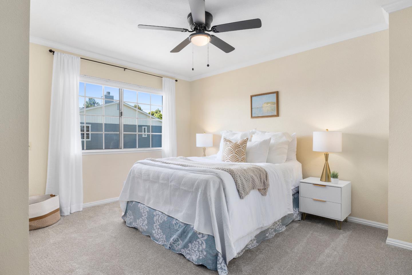 164 Weeks Drive Watsonville, CA 95076 - Photo 14 of 37 a spacious bedroom with a bed and a window