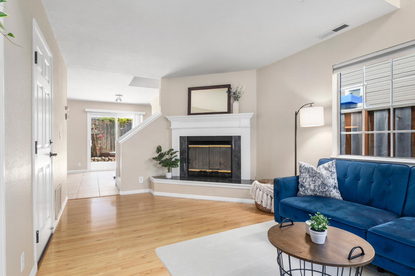 164 Weeks Drive Watsonville, CA 95076 - Photo 3 of 37 a living room with furniture and a fireplace