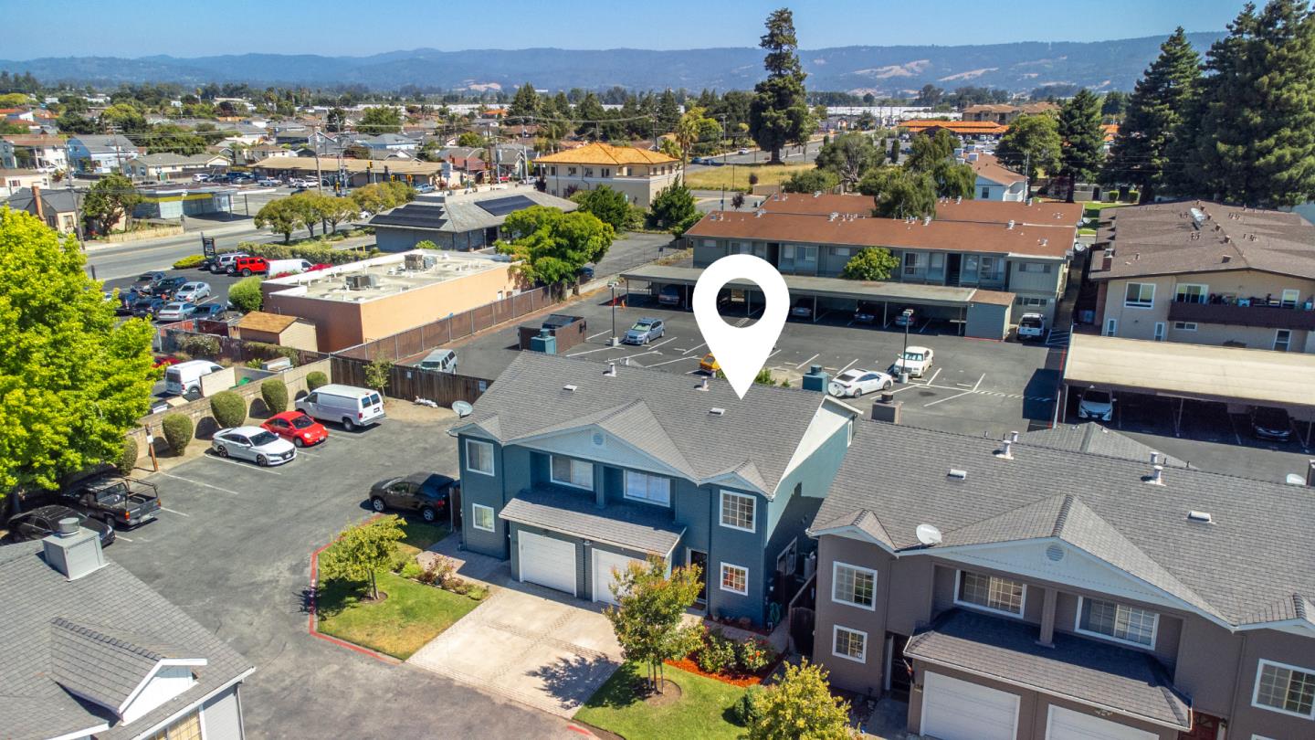 164 Weeks Drive Watsonville, CA 95076 - Photo 35 of 37 an aerial view of a house with a garden view