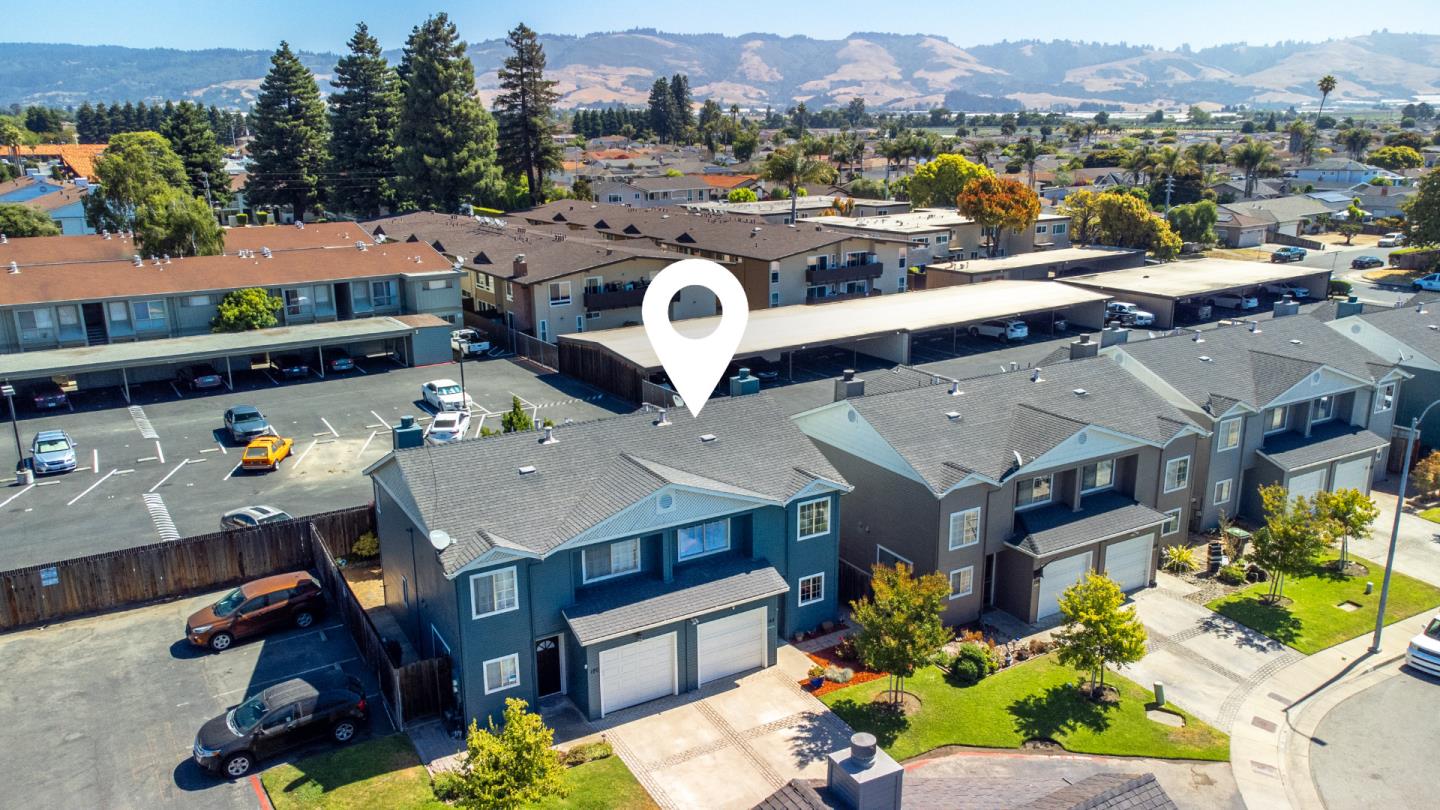 164 Weeks Drive Watsonville, CA 95076 - Photo 36 of 37 an aerial view of a house with a garden
