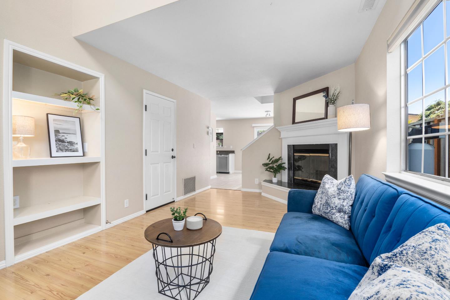164 Weeks Drive Watsonville, CA 95076 - Photo 5 of 37 a living room with furniture and a fireplace