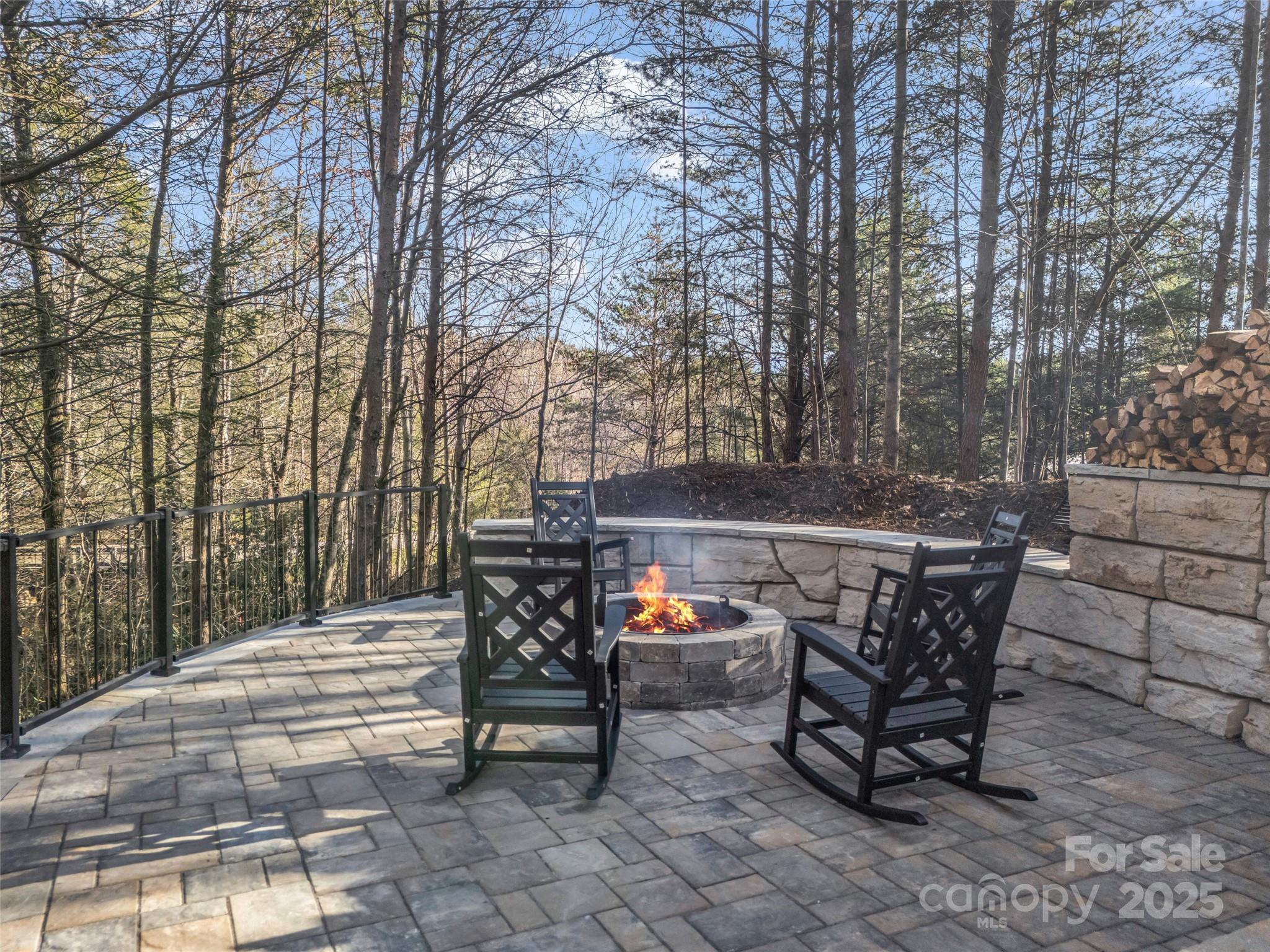 61 Deep Gap Farm Road East Mill Spring, NC 28756 - Photo 12 of 29 a view of outdoor space yard and patio