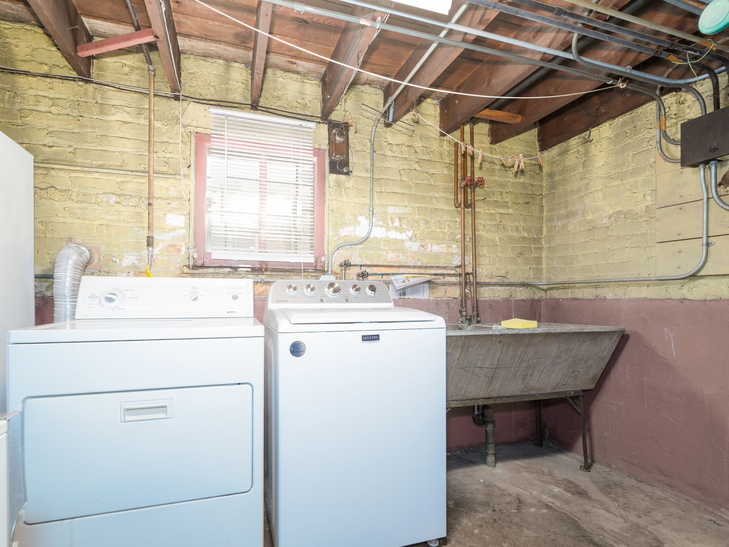 4949 West Deming Place Chicago, IL 60639 - Photo 14 of 18 a utility room with dryer and washer