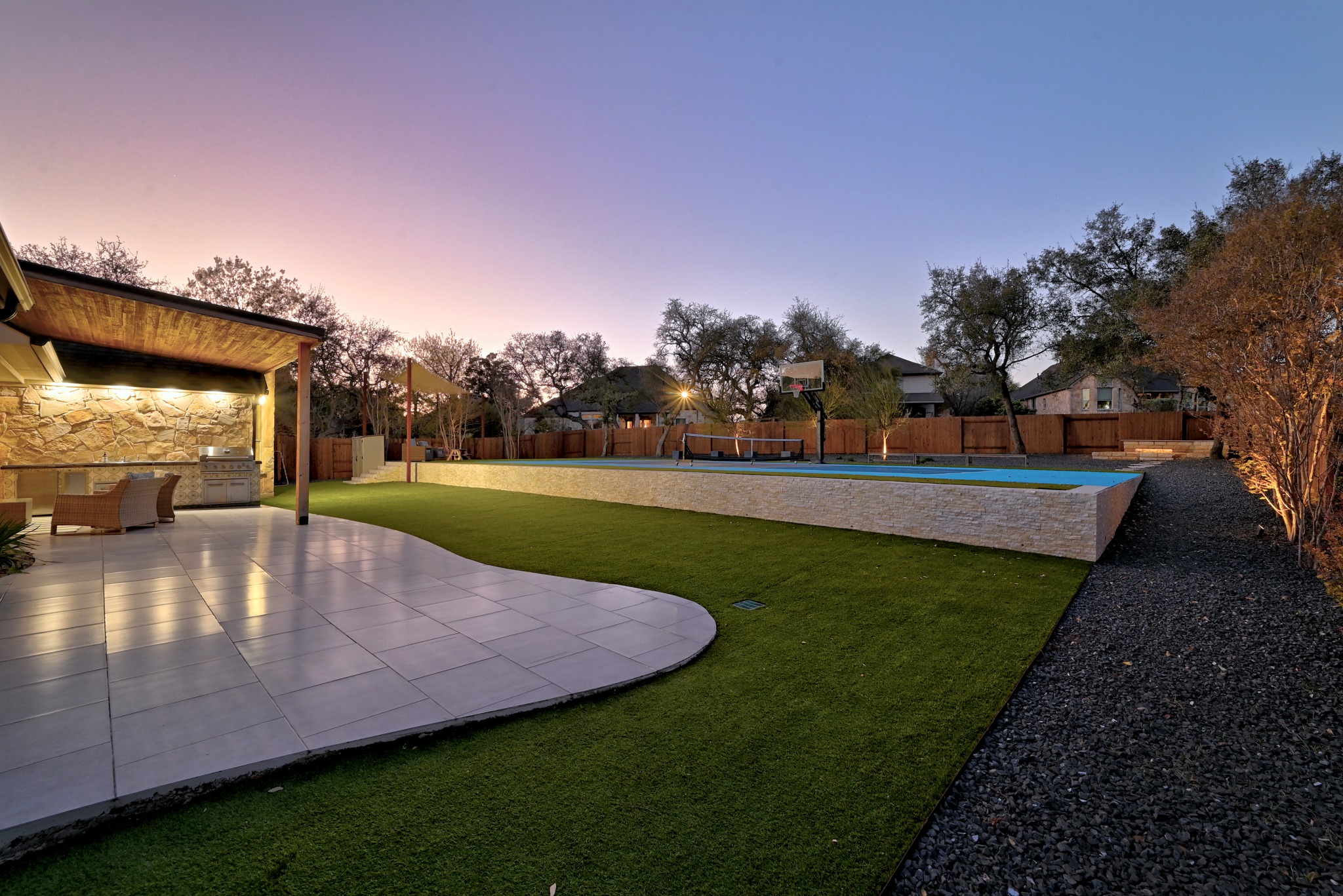 131 Eaton Lane Austin, TX 78737 - Photo 34 of 40 a view of a park with large trees