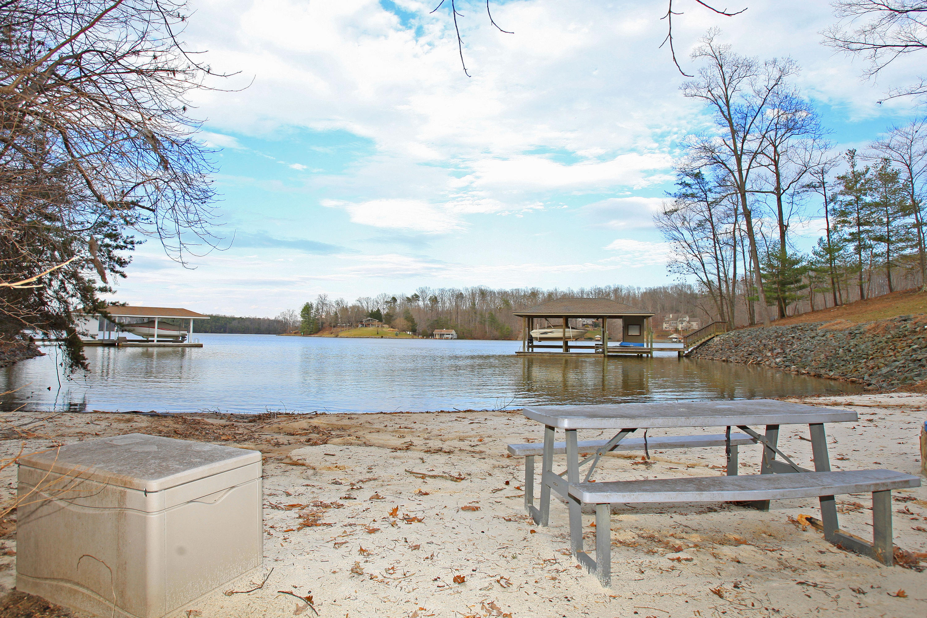 888 Somerset Cove Road Union Hall, VA 24176 - Photo 45 of 75 Crosson beach and dock 2
