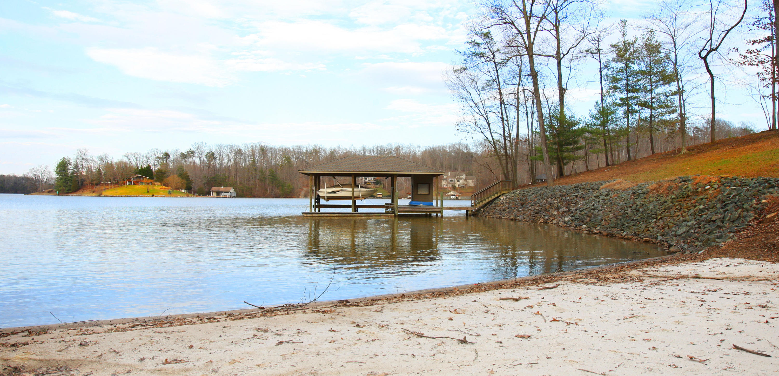 888 Somerset Cove Road Union Hall, VA 24176 - Photo 46 of 75 Crosson beach and dock 3