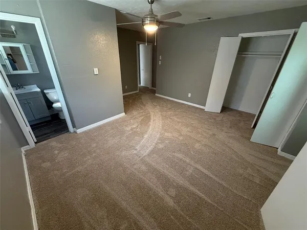 a view of a livingroom with an empty space