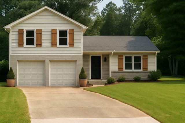 5800 Cedar Lane Southwest Mableton, GA 30126 - Photo 2 of 41 a front view of a house with a yard