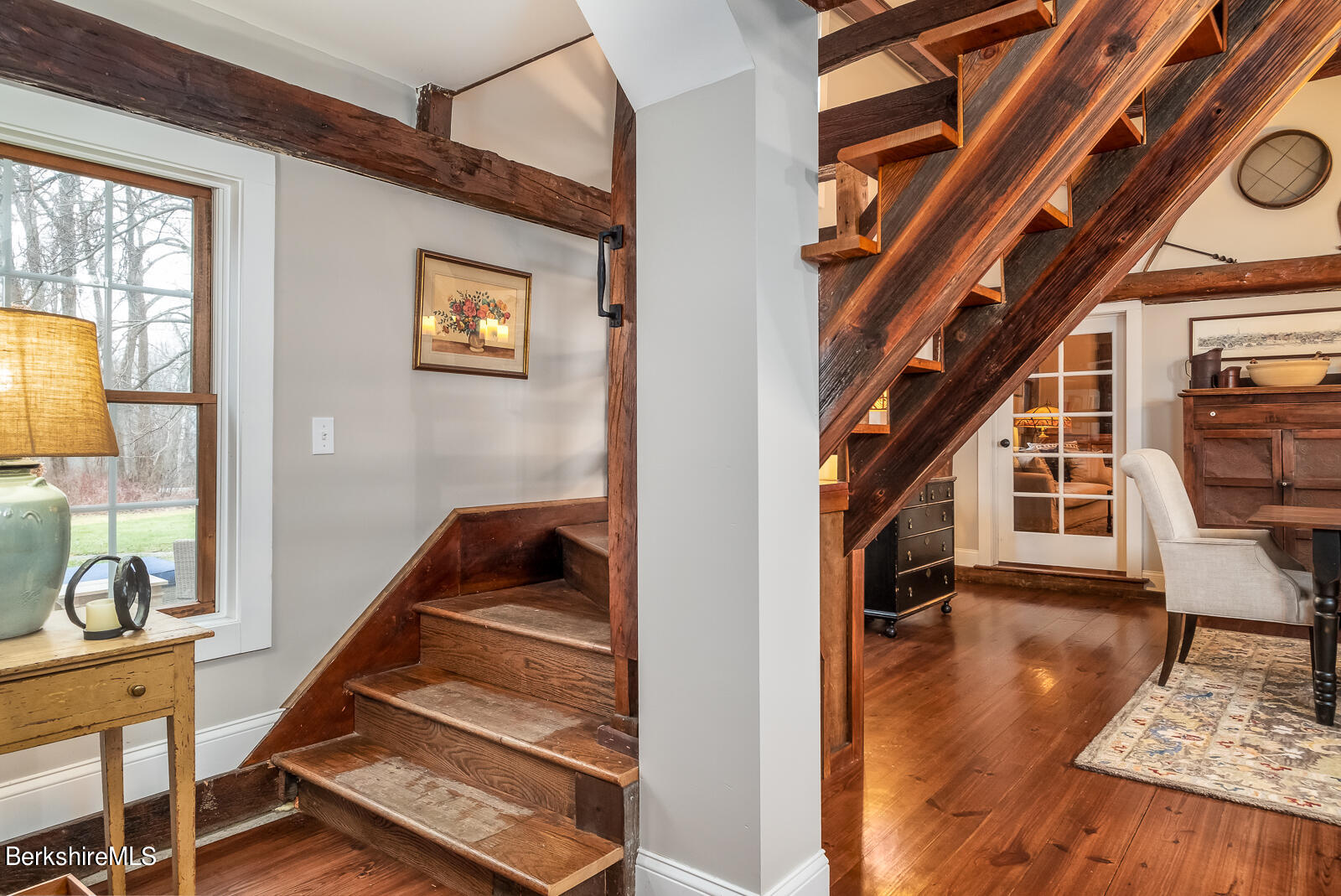 202B Whitman Road Hancock, MA 01267 - Photo 31 of 51 Stairs to kitchen mezzanine