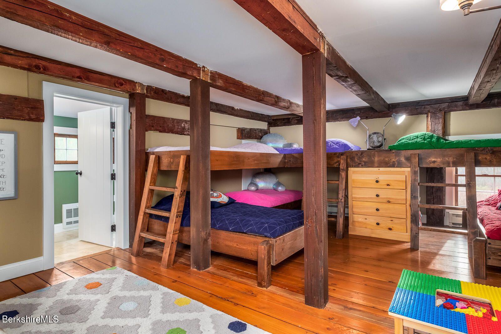 202B Whitman Road Hancock, MA 01267 - Photo 32 of 51 Children's bunkroom