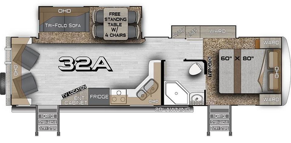 151 Moccasin Road Blairsville, GA 30512 - Photo 25 of 25 Spec Floorplan
