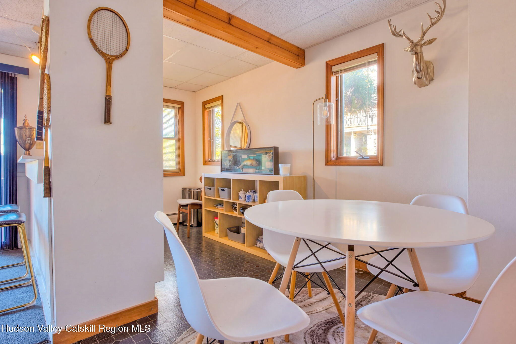 251 Sleepy Hollow Road Athens, NY 12015 - Photo 37 of 60 a view of a dining room with furniture and window