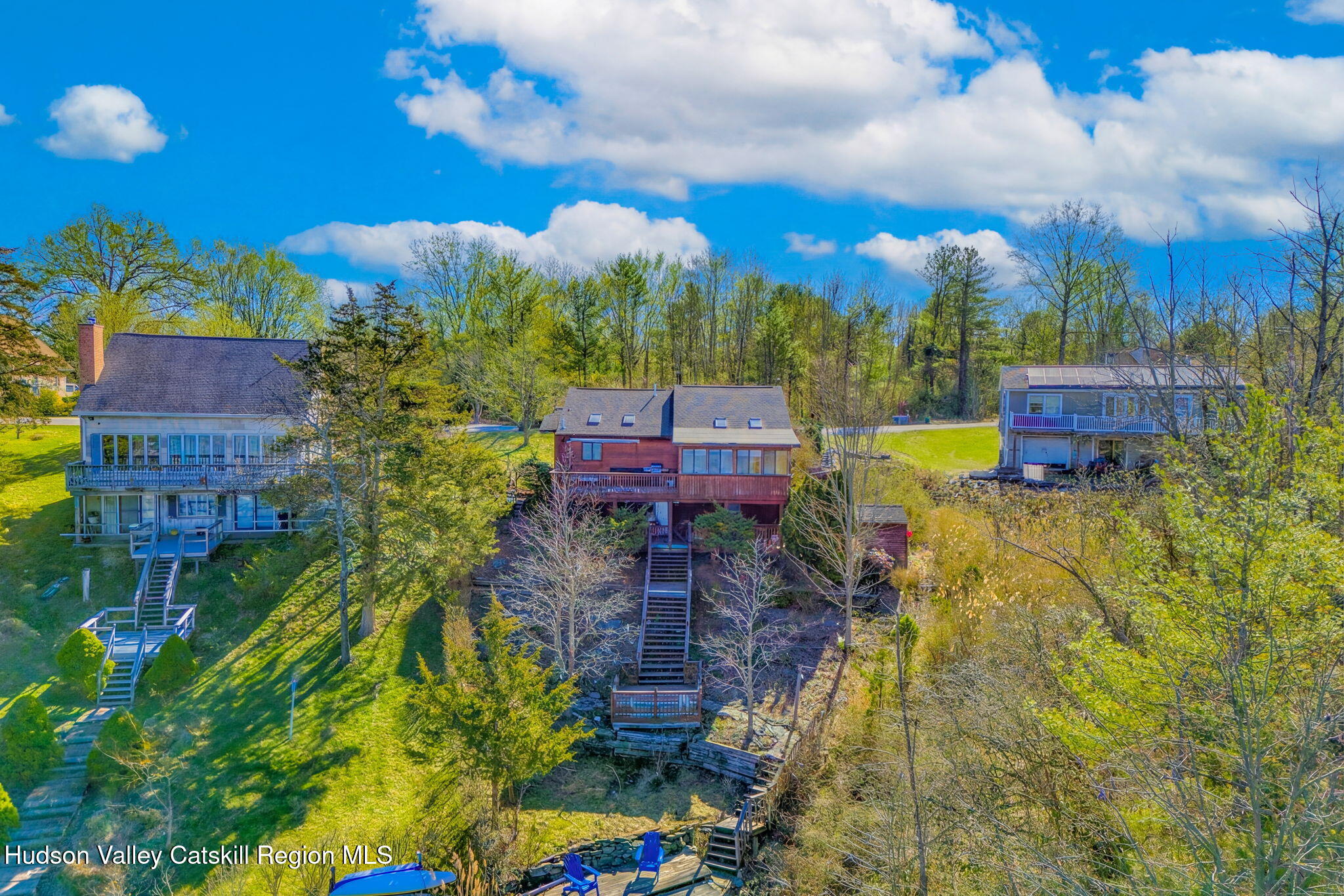 251 Sleepy Hollow Road Athens, NY 12015 - Photo 6 of 60 02_drone_rear_lake_oblique