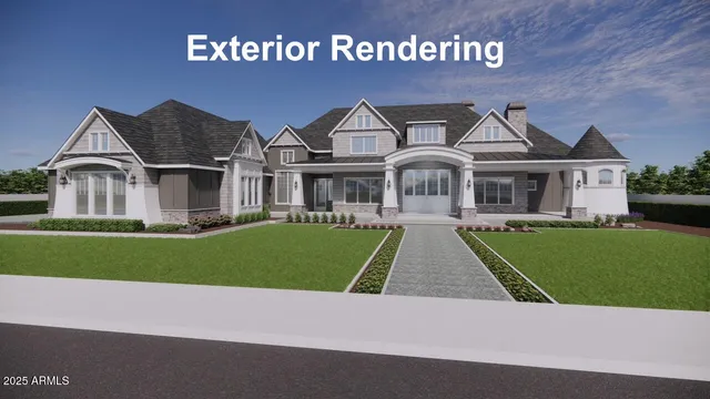 front view of house with a yard