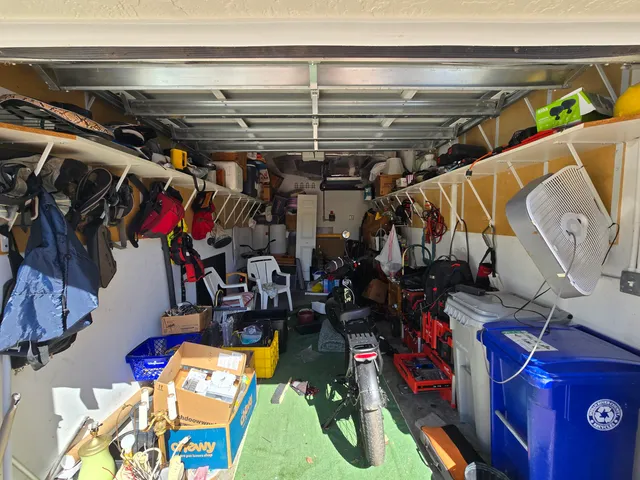 a view of water heater room