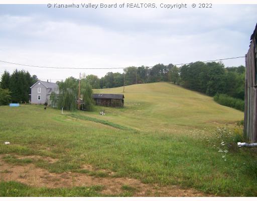 414 Peach Ridge Road Hurricane, WV 25526 - Photo 3 of 8 Exterior Front. there is a shed and big willow behind house. look how nice the pasture lays.