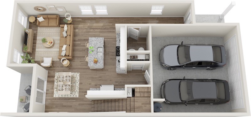 10315 Malta Trce Drive, Unit B Rosharon, TX 77583 - Photo 7 of 49 a bathroom with mirror and window