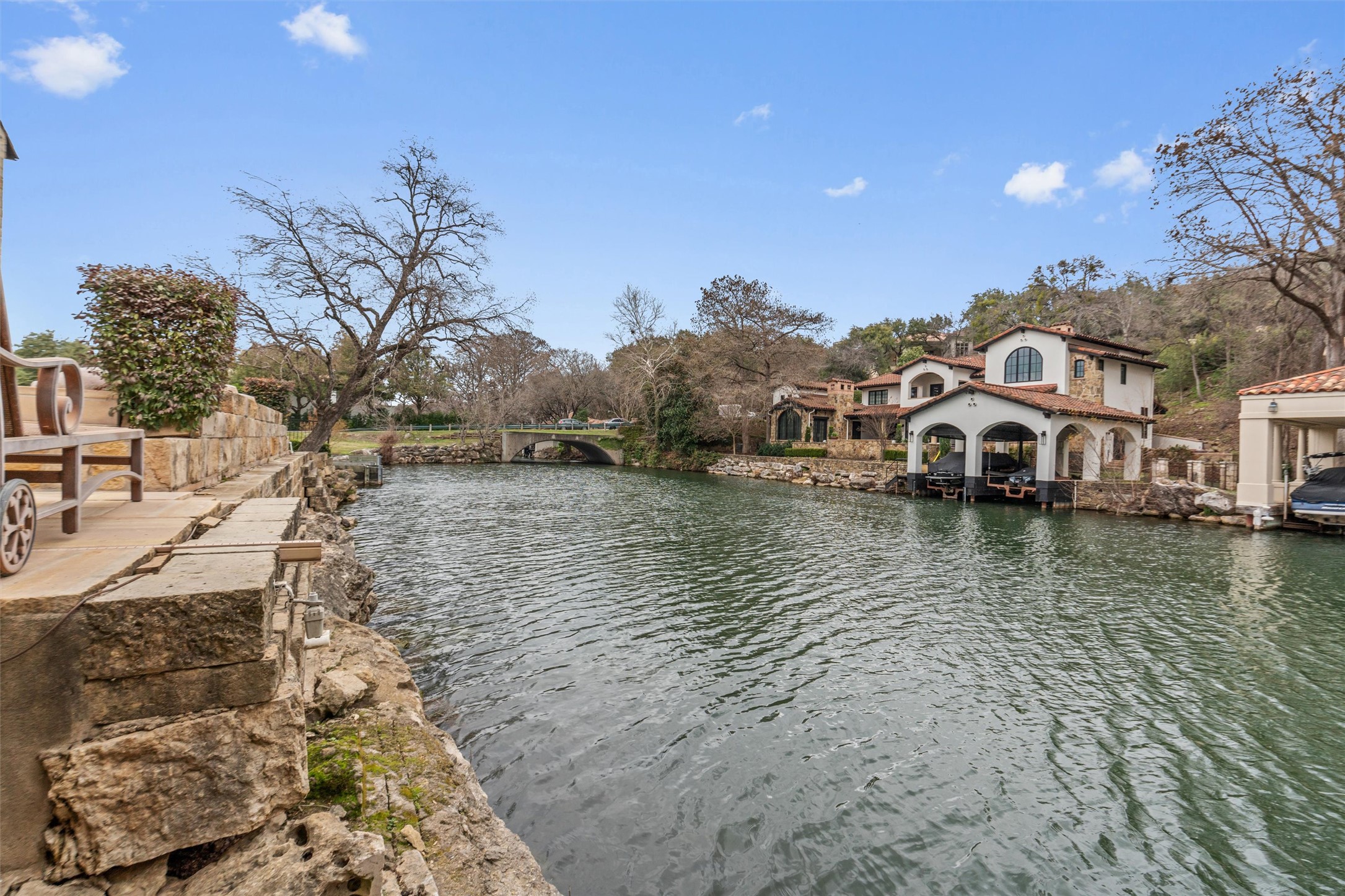 4407 Island Cove Austin, TX 78731 - Photo 2 of 40 a view of a lake with houses