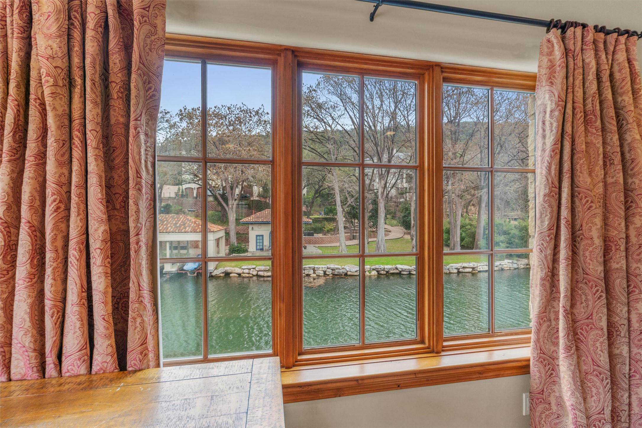 4407 Island Cove Austin, TX 78731 - Photo 27 of 40 a view of a glass door with a balcony
