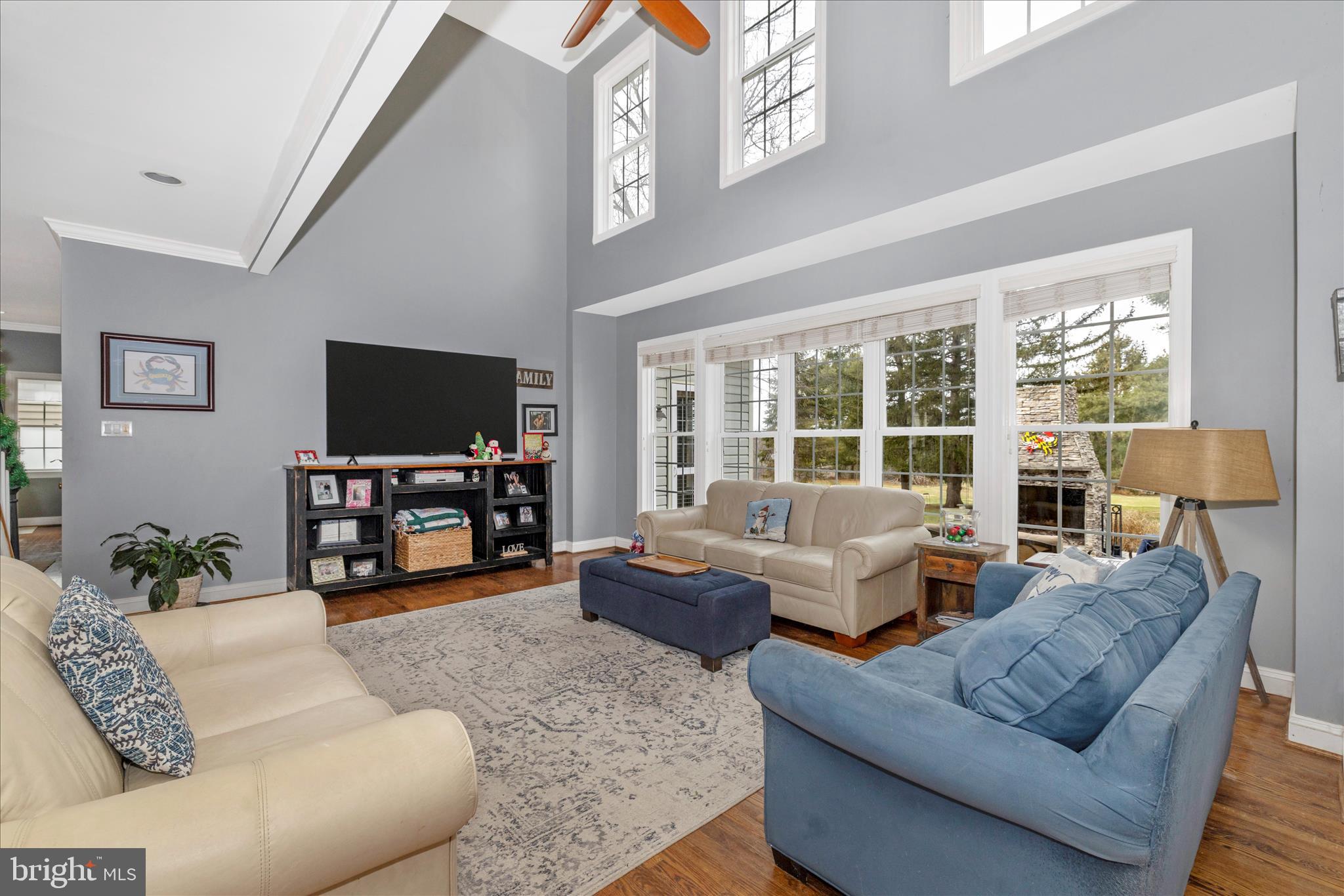 11306 Country Club Road New Market, MD 21774 - Photo 17 of 77 a living room with furniture and a flat screen tv