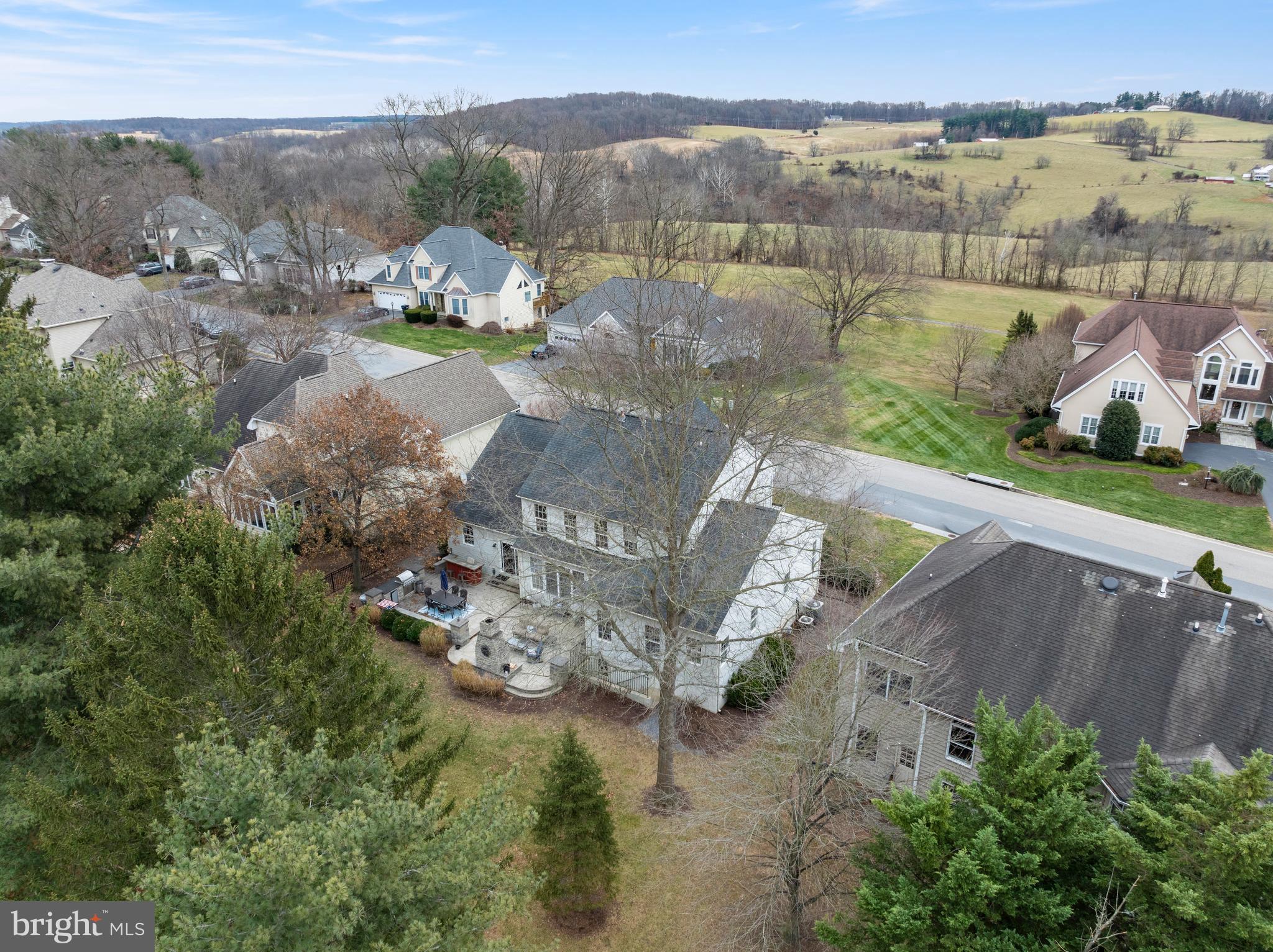 11306 Country Club Road New Market, MD 21774 - Photo 70 of 77 an aerial view of a house with a yard