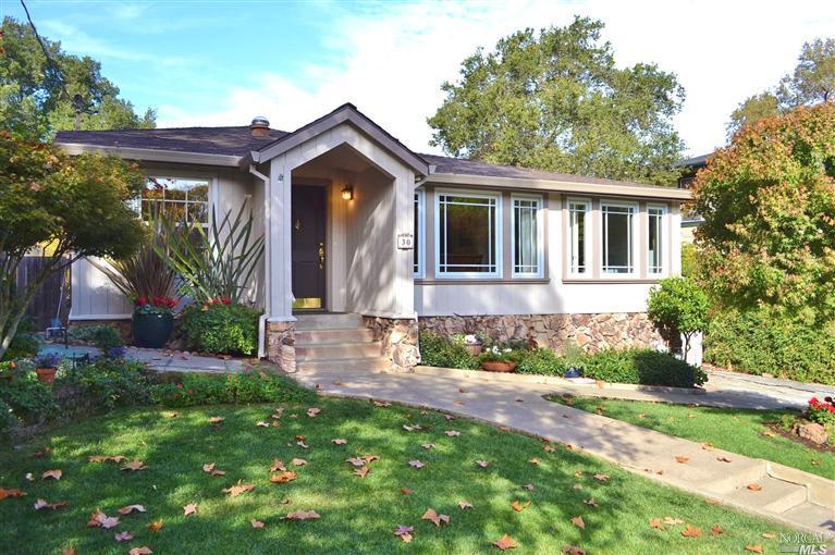 30 Spruce Road Fairfax, CA 94930 - Photo 1 of 1 front view of house with a yard