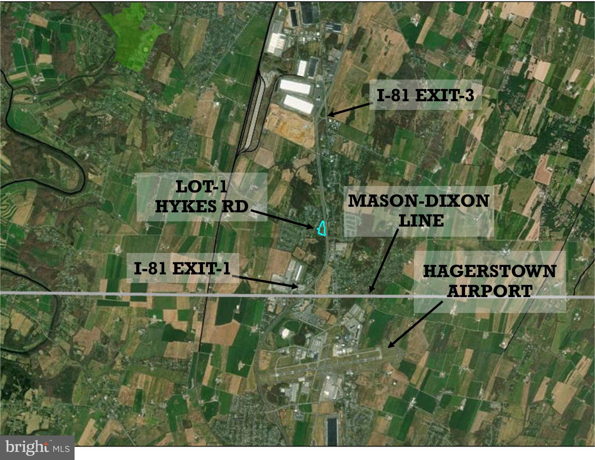 0 Hykes Road Greencastle, PA 17225 - Photo 2 of 4 Strategic Location Near Hagerstown Airport