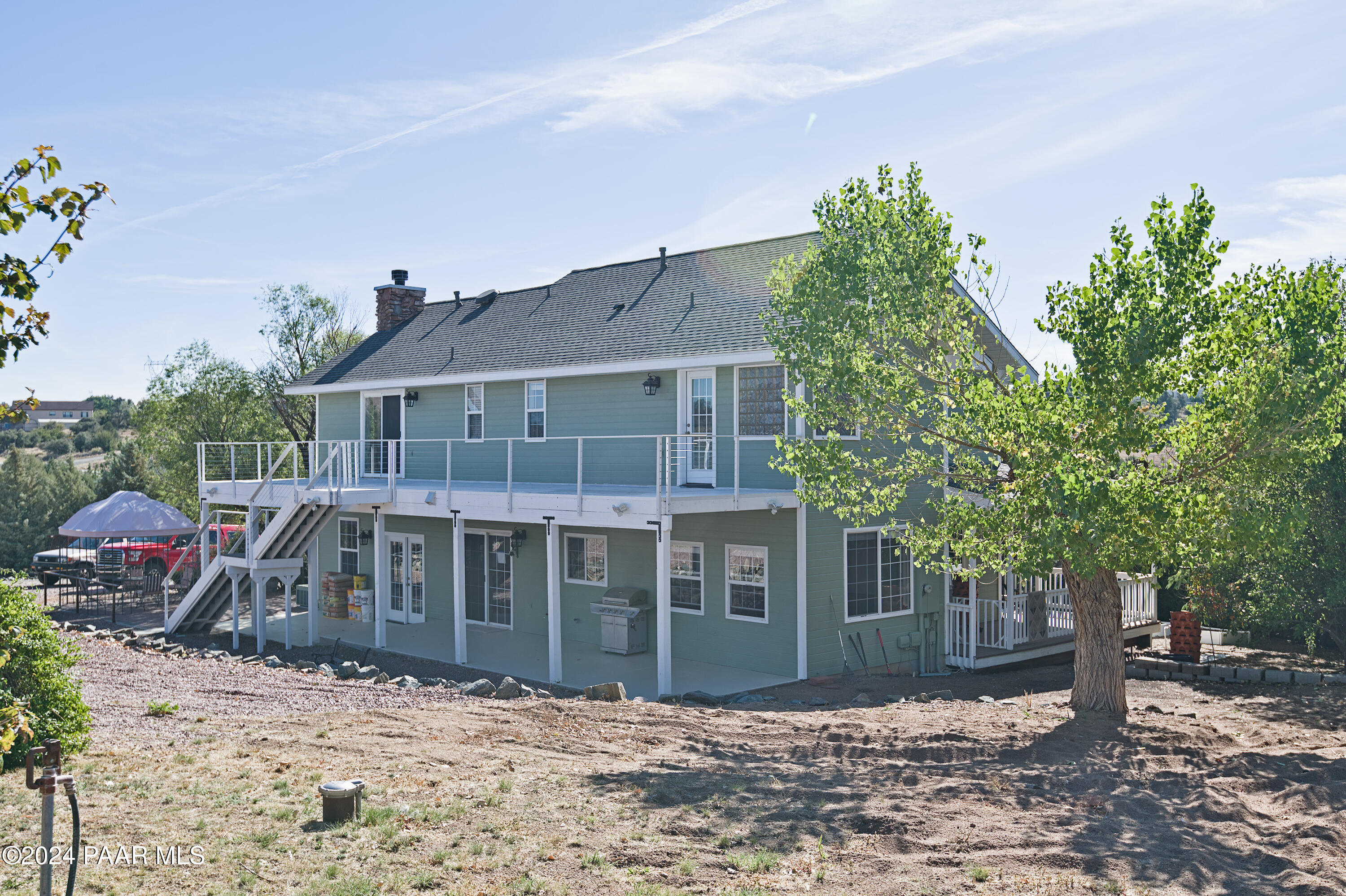 4860 West Stazenski Road Prescott, AZ 86305 - Photo 41 of 67 Back of home