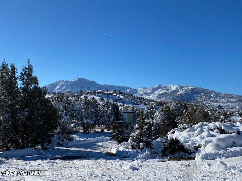 4860 West Stazenski Road Prescott, AZ 86305 - Photo 56 of 67 a view of a city with a mountain in the background